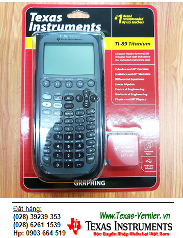 Texas Instruments TI-89 Titanium, Máy tính HỌC SINH lập trình vẽ đồ thị Texas Instruments TI-89 Titanium chính hãng |HÀNG CÓ SẲN